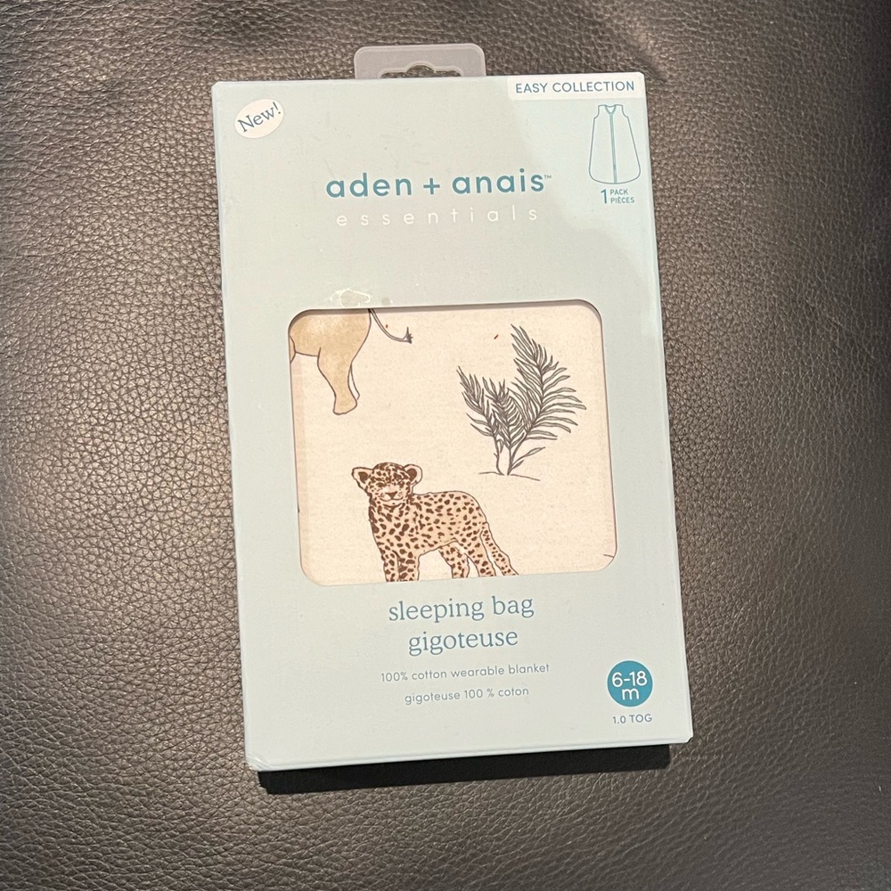 Brand New Aden + Anais Sleeping Bag Sleepsack - 6-12mo